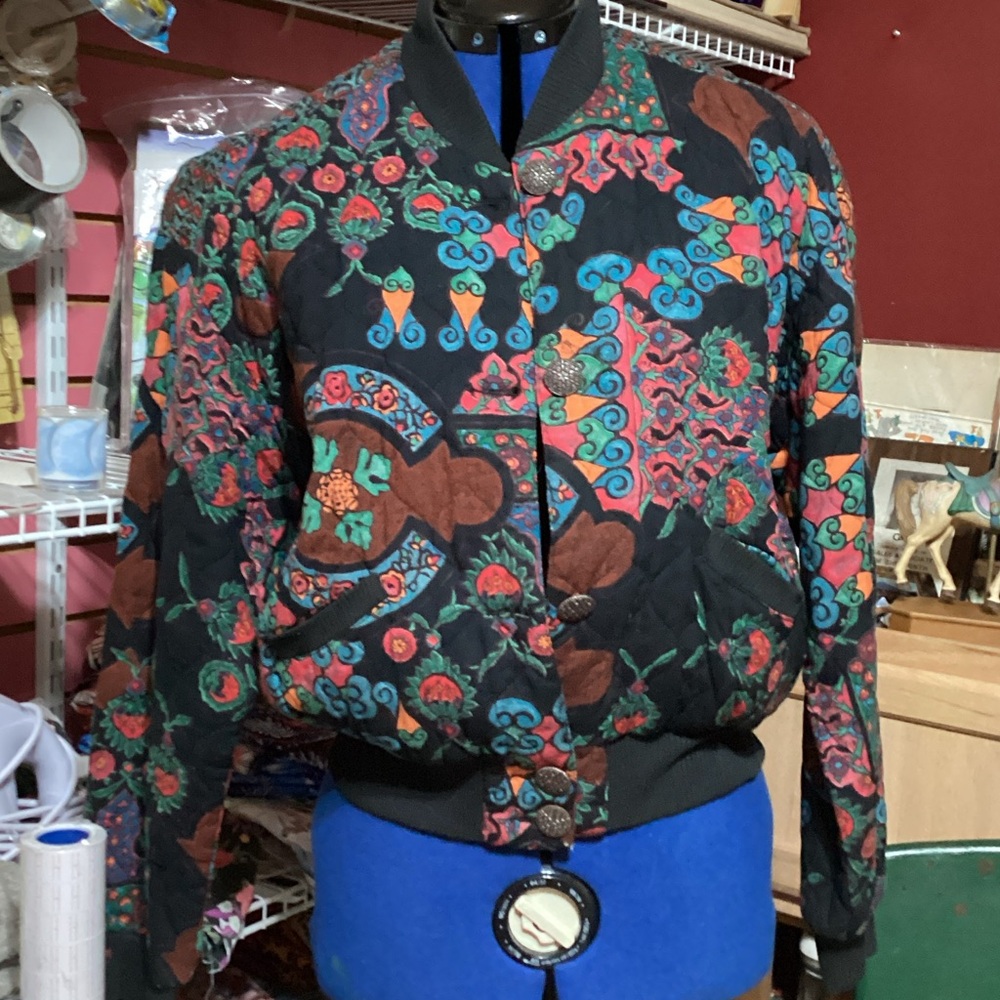 Carole Little Multicolor Patterned Jacket